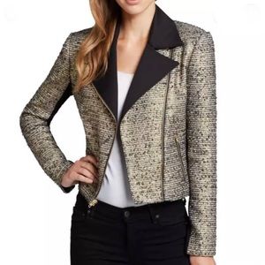 Trina Turk Gold and Black Blazer